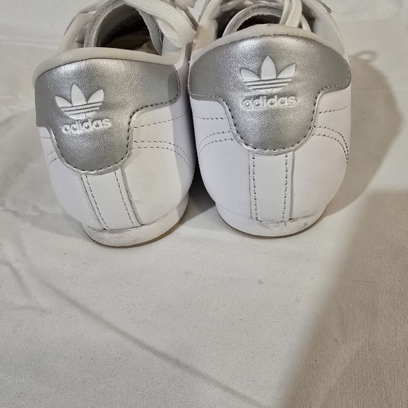 Adidas White and Silver Casual Shoes - Picture 9 of 10